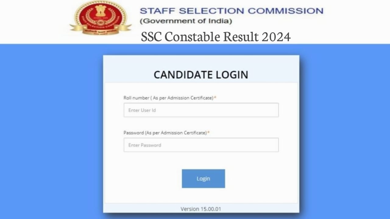 SSC GD Constable Result