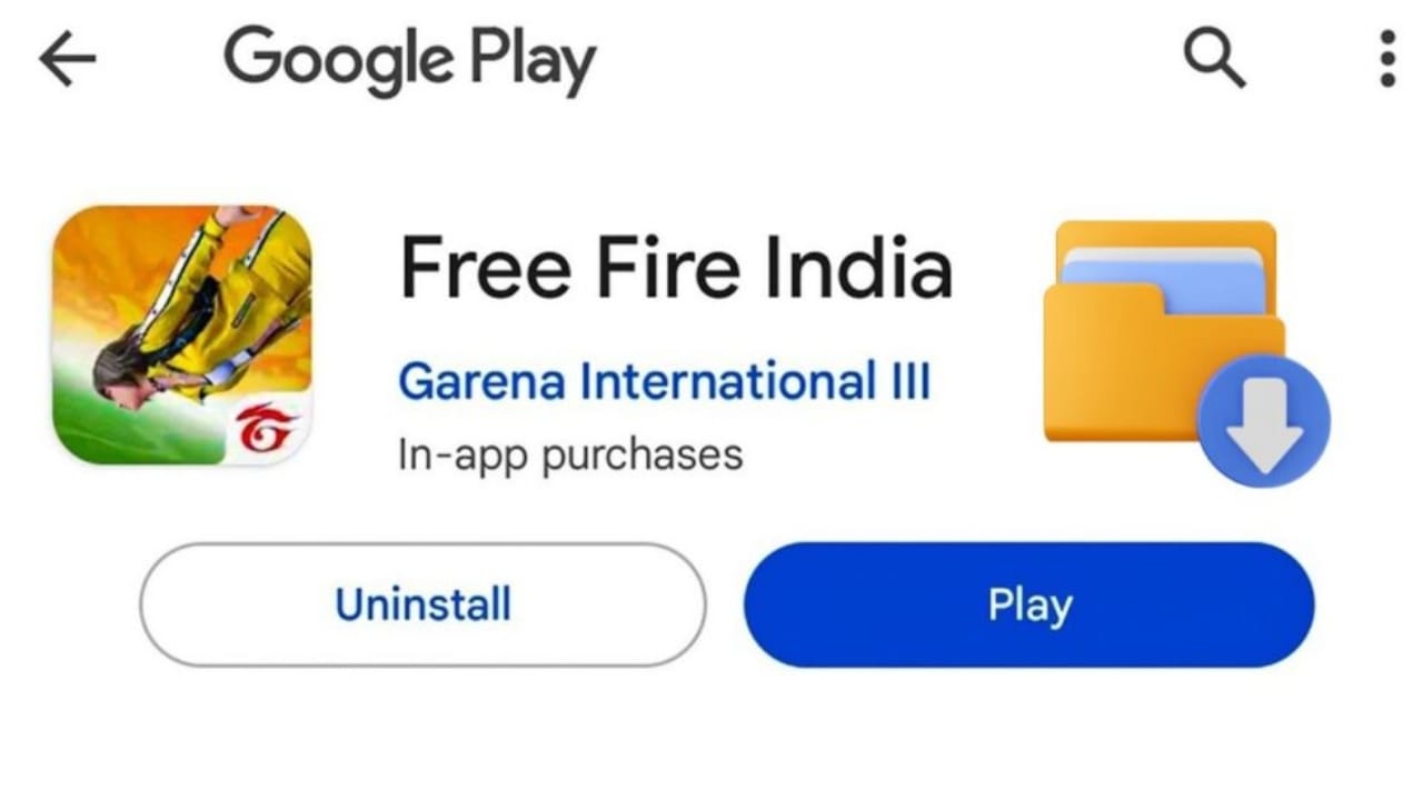 Free Fire India in Install